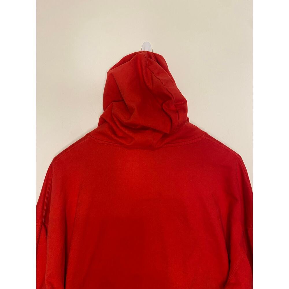 Disney Mickey Mouse Red Hooded Sweatshirt Boxy Cropped 3XL Plus Size Hoodie - Picture 10 of 12